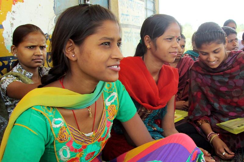 Bildungschancen für Mädchen, Indien: Treffen mit Stipendiatinnen