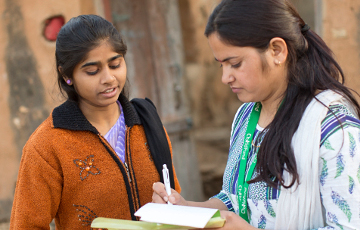 Spendenbeispiel Mädchen- und Frauenförderung Indien