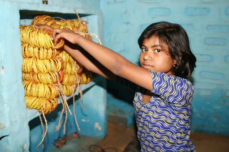 Indien, Patenschaften: Kinderarbeit bedroht Zukunft