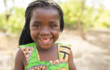 Preclaria ist ein ChildFund Patenkind in Sambia
